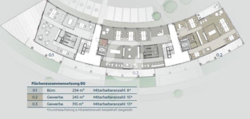 The Bow – setzt neue Maßstäbe - Grundriss EG (74823)