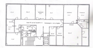 Moderne Büroflächen Citylage – vielseitig nutzbar mit Stellplätzen - Grundrisss EG (93299)
