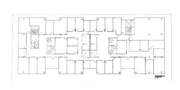 Bürofläche mit Dachterrasse in exzellenter Lage direkt am S-/U-Bahnhof - 1. OG - Variante 1 (74060)