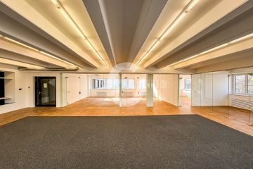 Lichtdurchflutete Bürofläche mit Glasbüros & flexiblem Ausbau - Großraumbüro (94679)