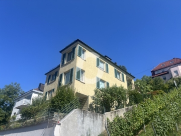 Mehrfamilienhaus mit Leerstand in guter Lage von Stuttgart-Untertürkheim zum Erwerb - Seitenansicht (92358)