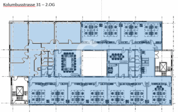 Bürofläche inkl. Testgarage - 2.OG (89723)