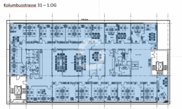 Bürofläche inkl. Testgarage - 1.OG (89721)