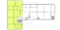 Grundriss 3.OG - Vorderhaus - Büroloft – direkt im Zentrum