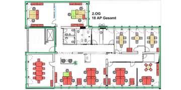Repräsentative Bürofläche in zentraler Innenstadtlage - 2. OG (86827)