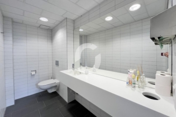 Helle Bürofläche im „GallionHaus“ in Stuttgart - WC (84673)