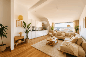 Stilvolle Stadtwohnung mit Panoramablick über Stuttgart, 70184 Stuttgart, Mitte, Etagenwohnung