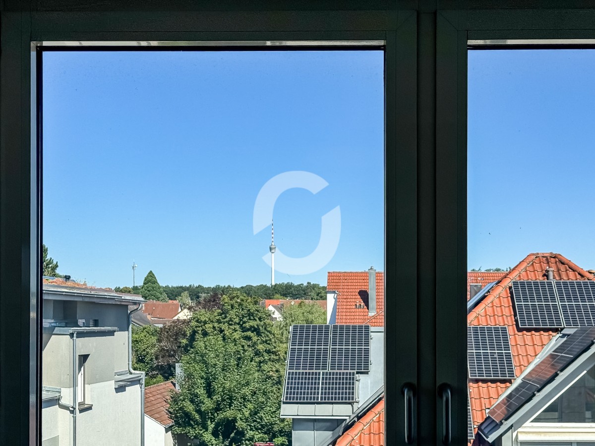 Blick auf den Fernsehturm