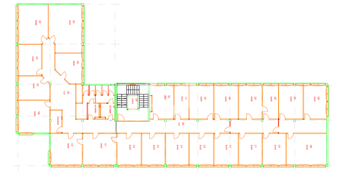 Bürogebäude 2_Regelgeschoss