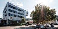 Titelbild - Büroräume in prägnantem Gebäude