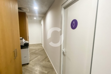 Topmoderne Bürofläche in Stuttgart-Zentrum | Hochwertiges Mobiliar | Sofort bezugsfertig - WC (93098)