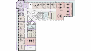 Großräumige Büroflächen im Westen - 4. OG - Mustergrundriss (84821)