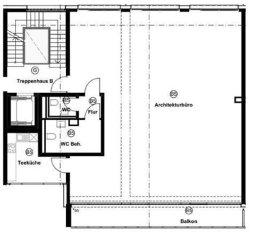 Büroflächen in ansprechender Lage – Stuttgart-Ost - 1. OG (96973)