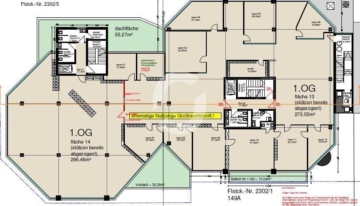Attraktive Bürofläche in verkehrsgünstiger Lage - 1. OG (74018)