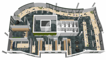 Büro: Top-Anbindung, Terrasse inklusive, sofort bezugsfertig! - 4. OG (87057)
