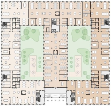 Neubauprojekt „MO26“ – Exklusive Büroflächen in Weilimdorf - 1. OG - Open Space (90173)