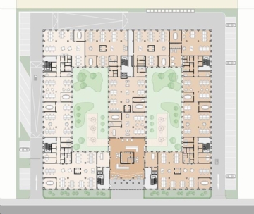 Neubauprojekt „MO26“ – Exklusive Büroflächen in Weilimdorf - EG - Open Space (74734)