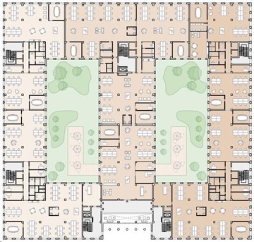 Neubauprojekt „MO26“ – Exklusive Büroflächen in Weilimdorf - 1. OG - Open Space (74736)