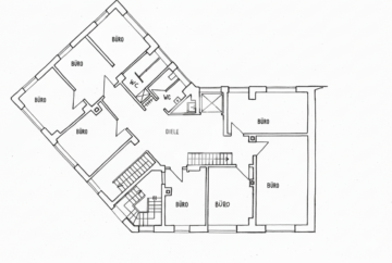 Bürofläche mit 150 m² – nur wenige Schritte vom Marienplatz - 1. OG (91721)